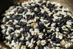 Where do sesame seeds come from
